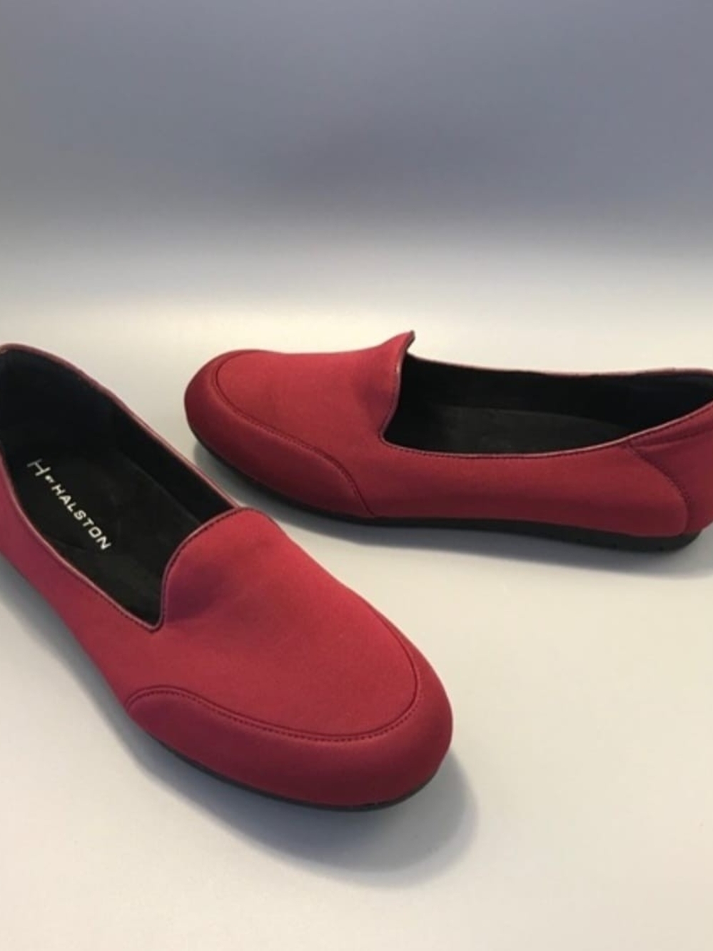 H by Halston Women's Red Slip-On Flats